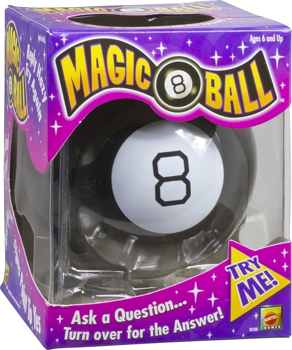 Mattel Games Magic 8 Ball, Black