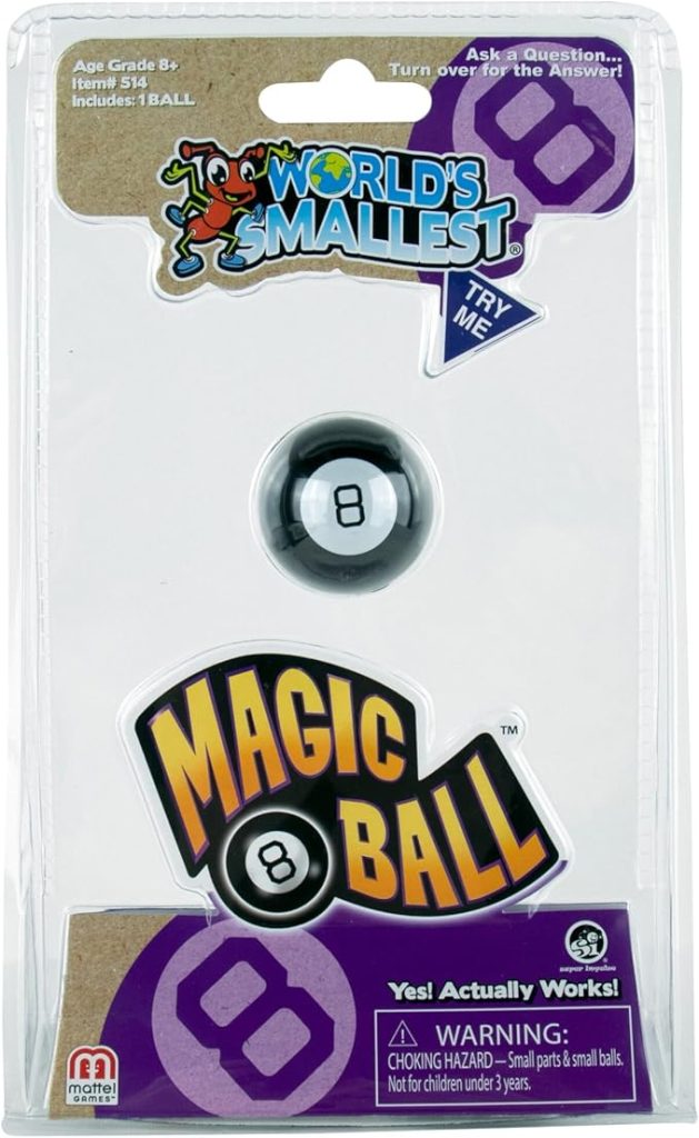 Super Impulse Miniatur-Replik Magic 8 Ball 3.8Cm