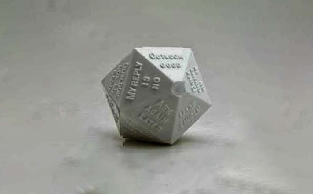 The White 20-Sided Die