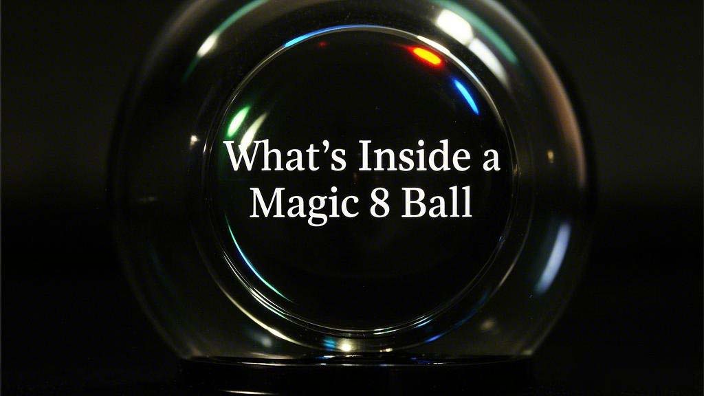 What’s Inside a Magic 8 Ball? 